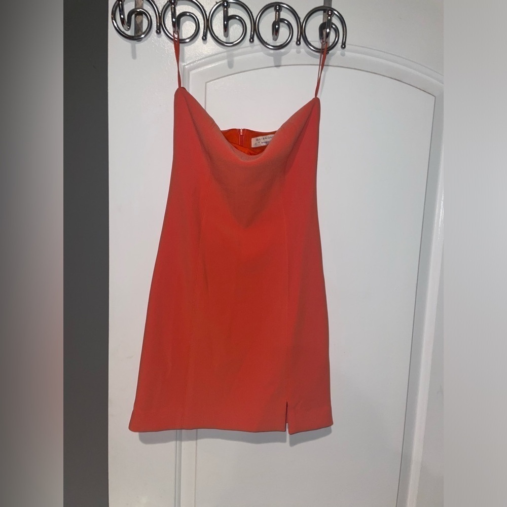 BEC + BRIDGE Cecily Mini Dress in Blood Orange ๐ size 4 - Picture 9 of 16